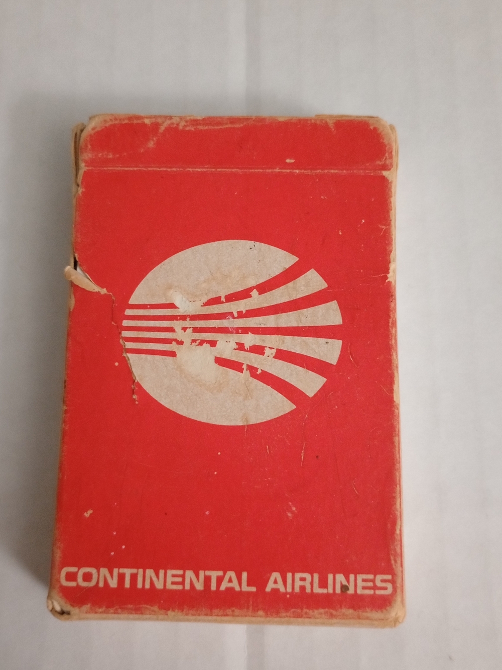 Continental Airlines Souvenir Playing Cards Vintage Complete Deck